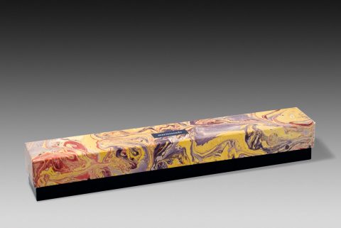 Box of drawer lining paper (marbled product line)