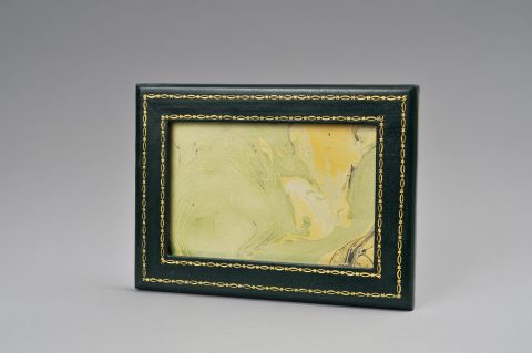 Small leather frame