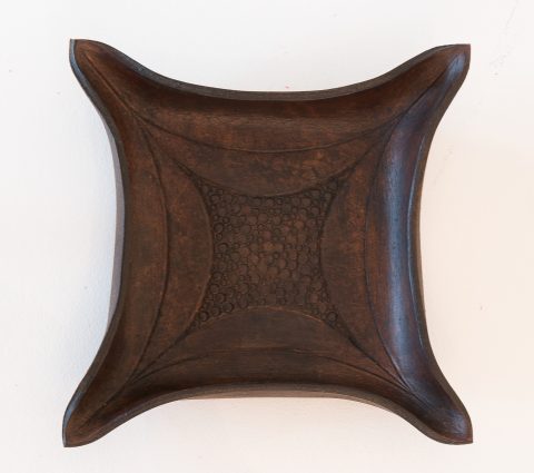 Leather change holder